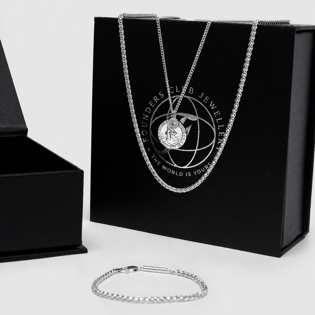 St. Christopher Layered Set (SILVER)