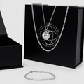 St. Christopher Layered Set (SILVER)