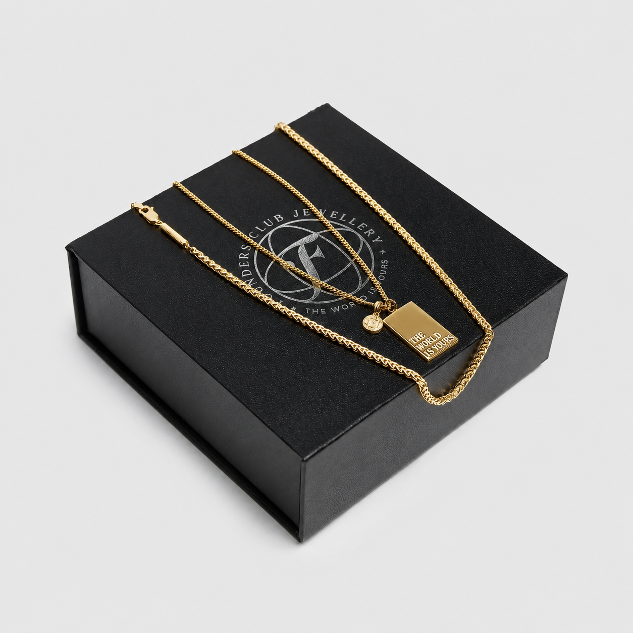 The World Is Yours Layered Set (GOLD)