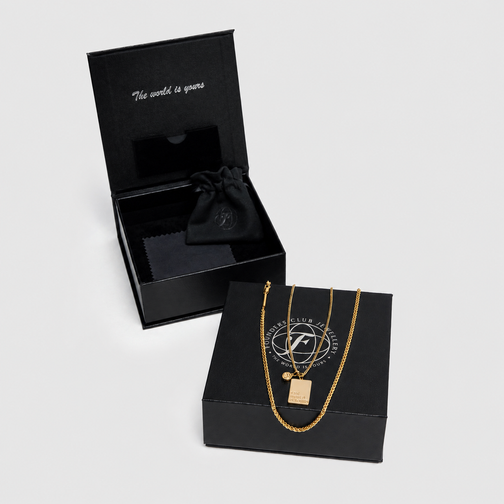 The World Is Yours Layered Set (GOLD)
