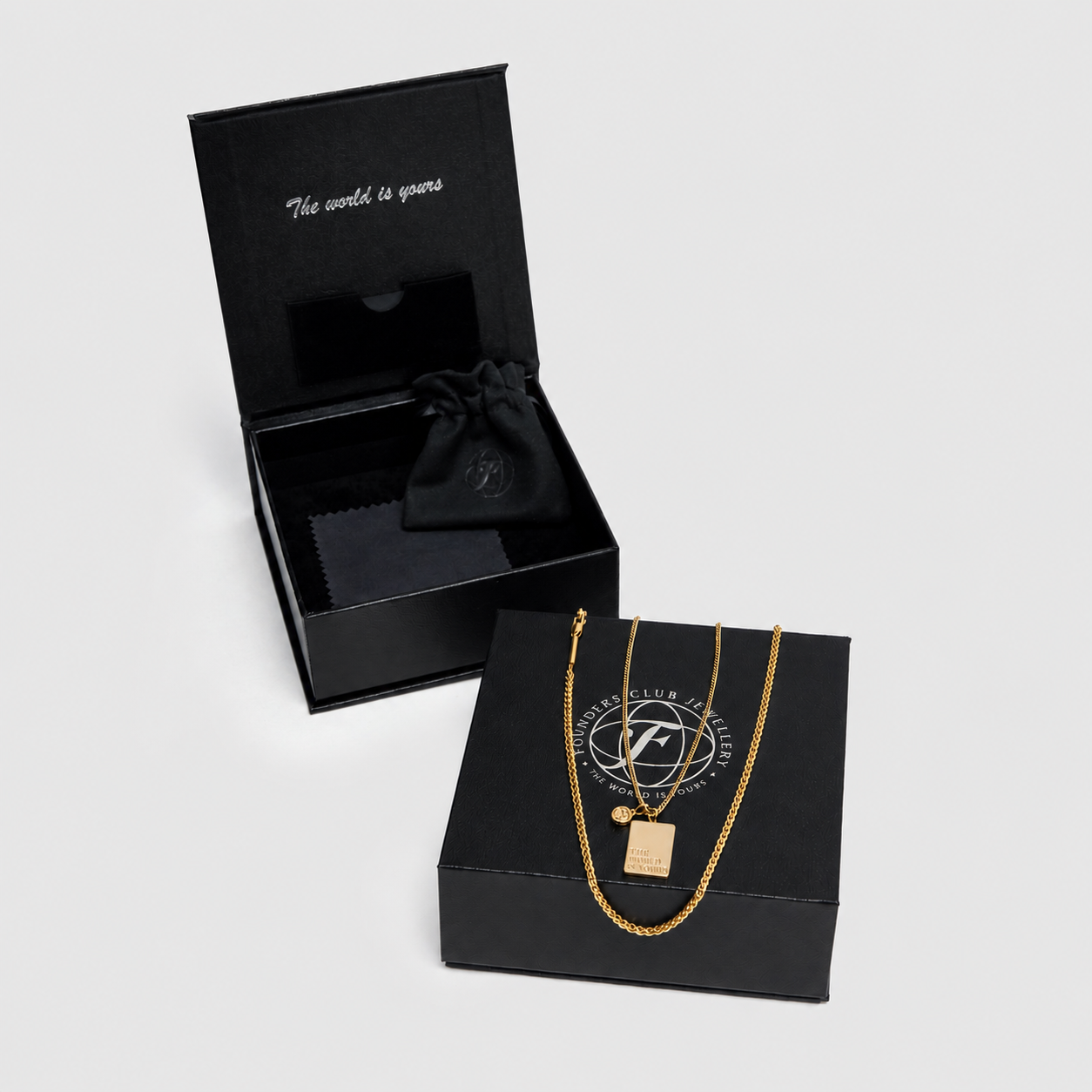 The World Is Yours Layered Set (GOLD)