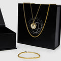 St.Christopher Layered Set (GOLD)