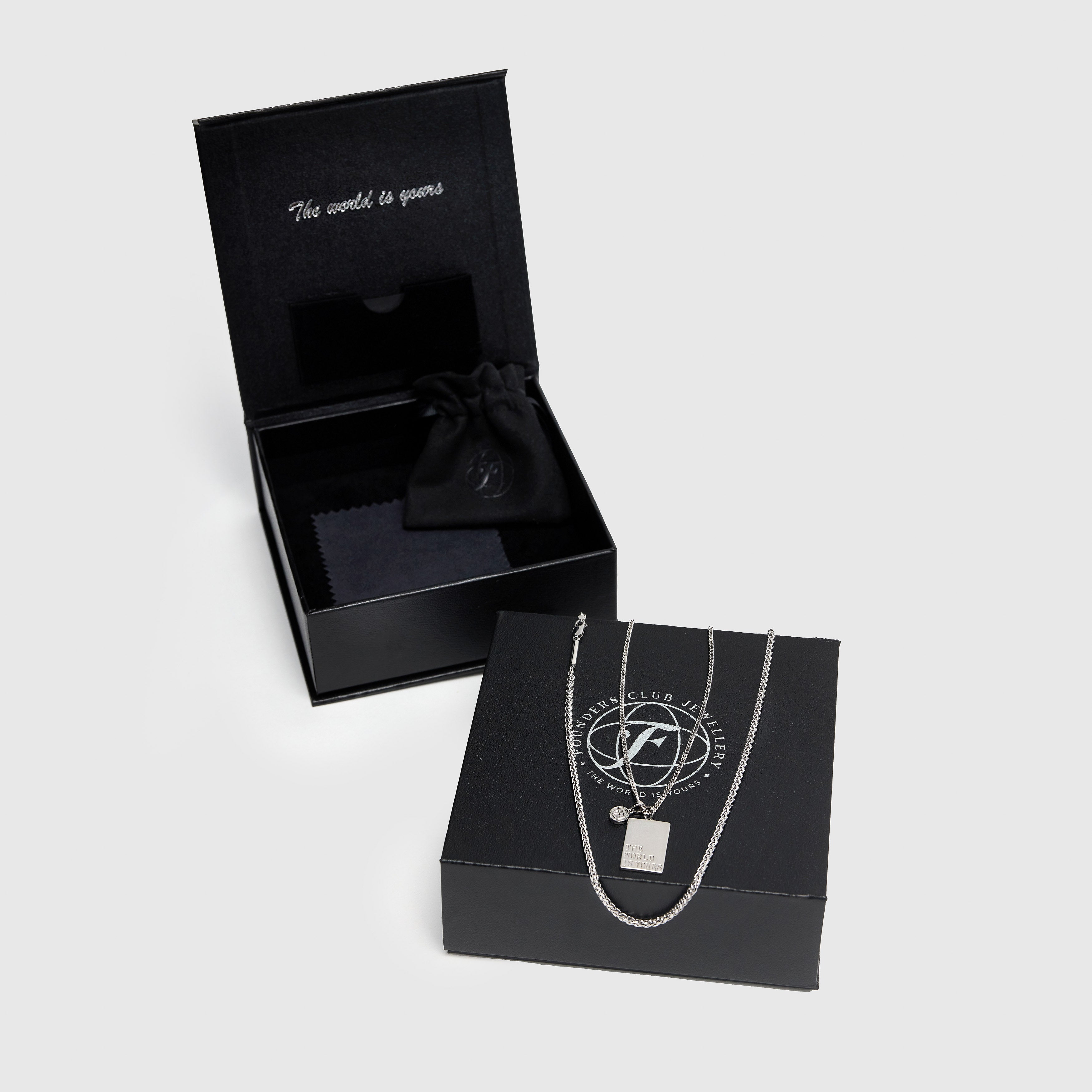 The World Is Yours Layered Set (SILVER)