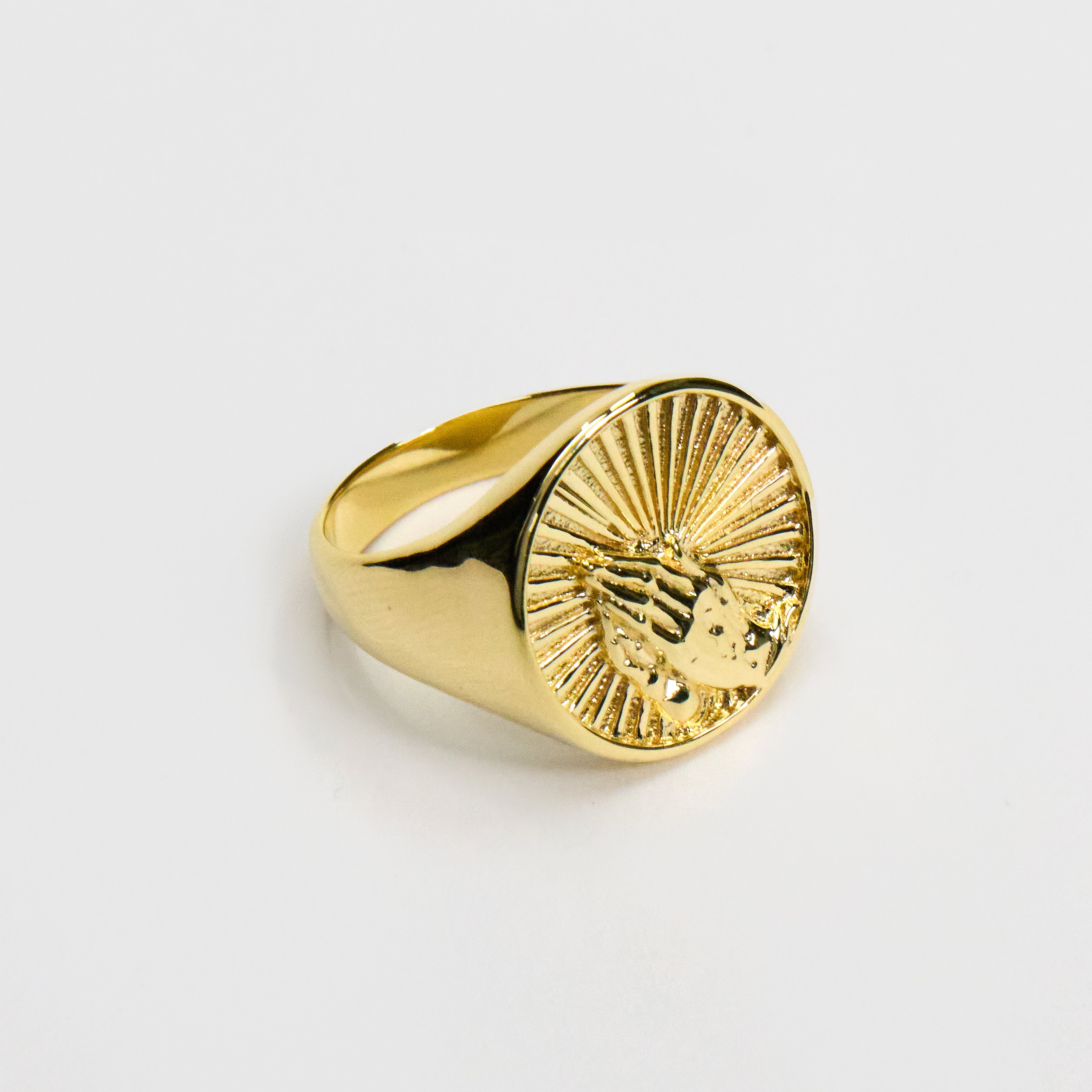 Praying Hands Ring (GOLD)