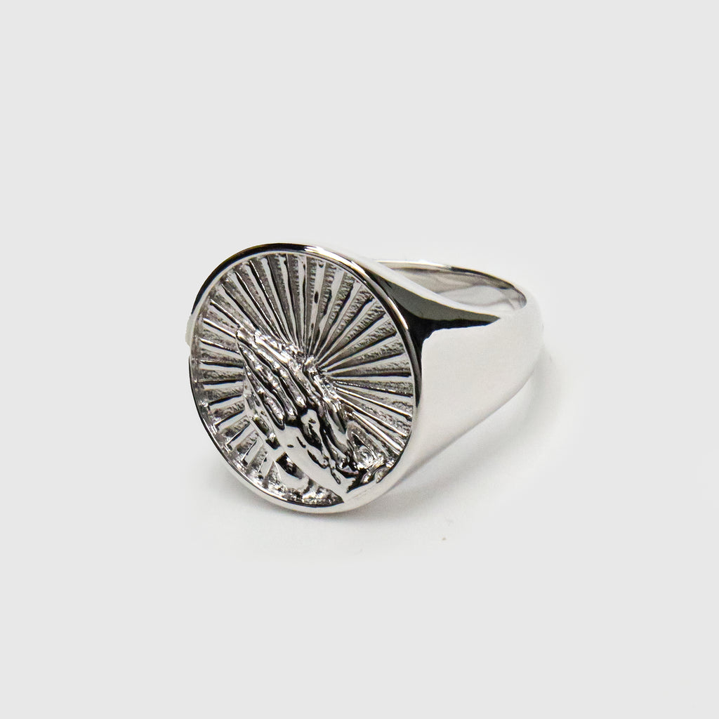 Praying Hands Ring (SILVER)