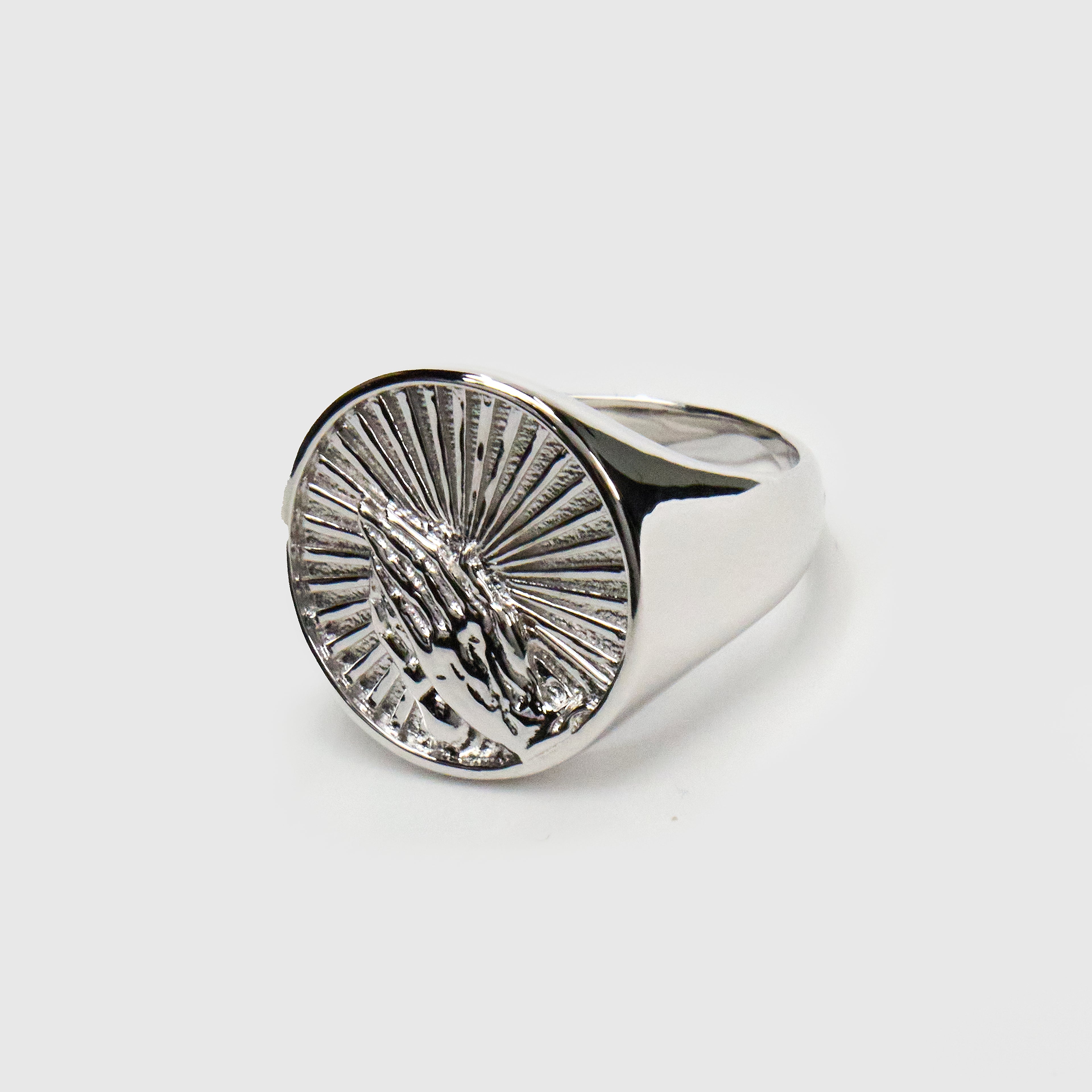 Praying Hands Ring (SILVER)